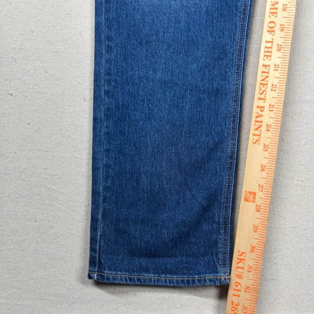 Old Navy Jeans Womens 6L Long Mid-Rise Wow Boyfriend Dark Denim Faded‎ - Picture 8 of 10